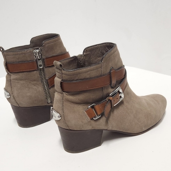 Coach Tan and Brown Ankle Boots - Picture 3 of 12